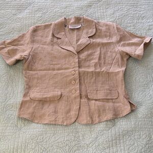 Irish Linen Top